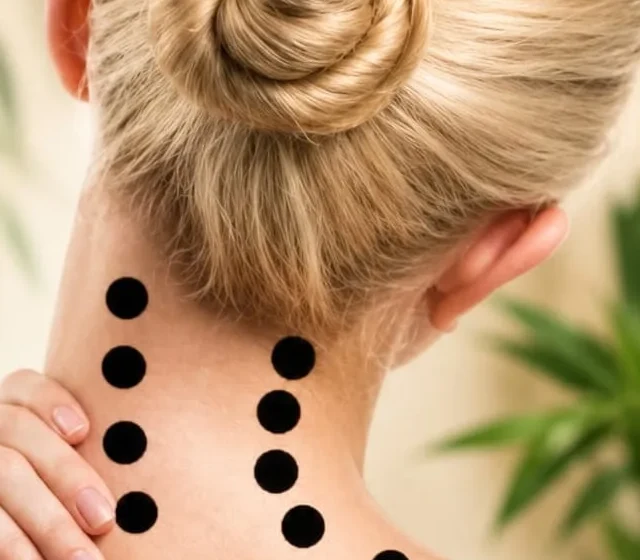 Masaje Shiatsu presión con los dedos en puntos específicos