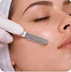 Dermaplaning exfoliación superficial y luminosidad